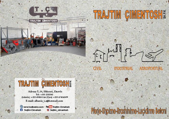 Katalog Trajtim Cimentosh